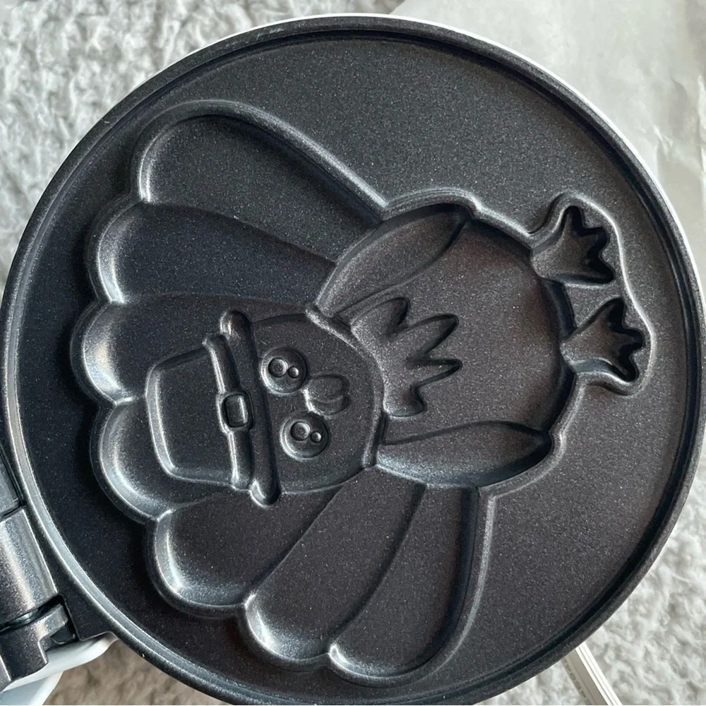 CucinaPro Mini Waffle Maker Thanksgiving Turkey-Shaped Holiday Party‎ NEW in Box